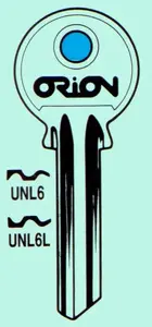 JMA UNL6(U-6D) Universal Blank Key