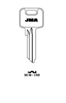 JMA MCM-18D Blank Key Photo 2