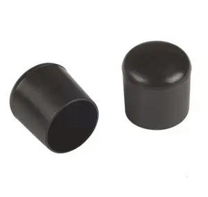 FIX-O-MOLL 3566522 mēbeļu uzlikas krēslu kājām, 18 mm, melnas, 4 gab.