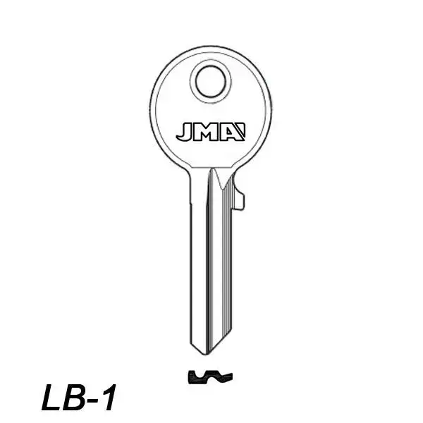 JMA LB-1 Blank Key Photo 2