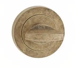 METAL-BUD Chiara Turn Knob, Antique Brass