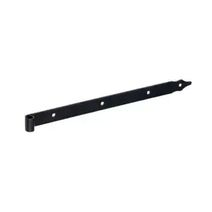 DOMAX Door and Gate Fastener 1.3 cm x 3.5 cm, 50 cm, Black