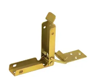 Засов DOMAX 8760, 7 см x 2 см, желтый