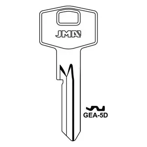 JMA GEA-5D Universal Key Blank