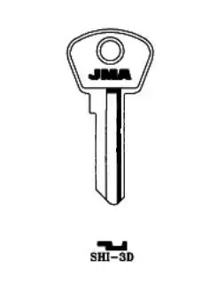 JMA SHI-3D Universal Blank Key Photo 2