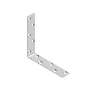 ARRAS Haushalt Mounting Angle, 10 cm x 10 cm x 2 cm, Silver