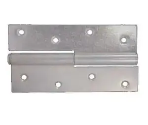 KURZEMES Door Hinge, 12.5 cm, Silver