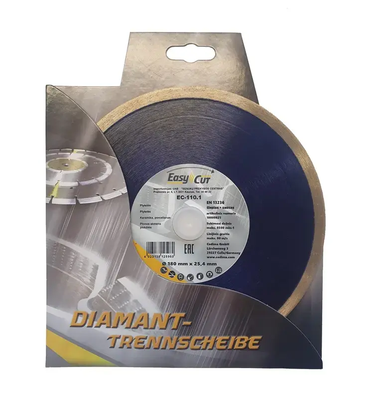 CEDIMA Continuous Diamond Cutting Blade 180x1 mm Photo 2