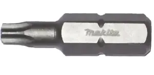 Makita B-23628 Screwdriver Bit Set, 1/4" Drive, 25 mm, 3 Pieces