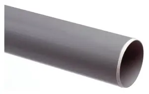 Wavin Indoor Sewer PVC Pipe, Ø 50 mm, 0.25 m