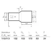 WAVIN PVC Sewer Pipe Reducer 113/110 mm Photo 2