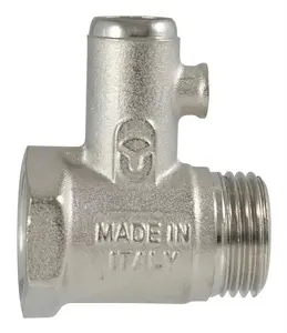 TDM Brass Art 1189 Safety Valve for Water Heaters 1/2 inch
