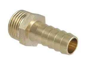 Штуцер для шланга TDM Brass 3/4 дюйма на 25 мм