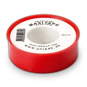 UNIPAK Maxitape Teflon Tape for Steam Systems 12m