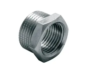 TDM Brass 114N0134 Threaded Reducing Bushing 1 inch to 3/4 inch