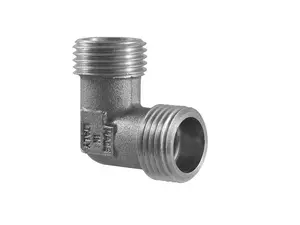 TDM Brass 703/212LN Elbow 1/2" Male-Male Threaded Fitting
