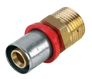 Пресс-адаптер TDM Brass Art 1630 32 мм x 1" с внутренней резьбой