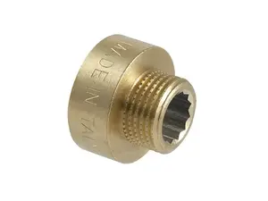 tdm_brass 111 vītņots pārejas savienotājs 3/4 collas x 1/2 collas iekšējā/ārējā vītne