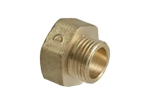 TDM Brass savienojuma tējas veidgabals Art 116 1 x 3/4 collas iekšējā/ārējā vītne