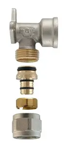 TDM Brass 1480 izjaucams elkonis 16 mm x 1/2 collas