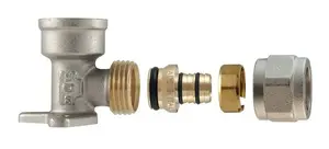 TDM Brass 1480E fiksēts noņemams līkums 20mm x 3/4 collas