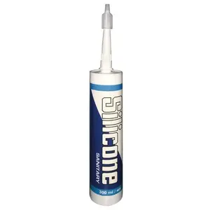 UNIPAK Sanitary Silicone Sealant, Transparent, 300ml