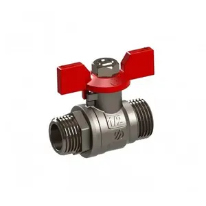 ARCO Nile Ball Valve 1/2 inch Male-Male with Short Handle