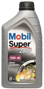 Mobil Super 2000 X1 10W-40 Engine Oil, 1L