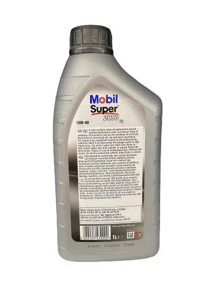 Моторное масло Mobil Super 2000 X1 10W-40 1 л Photo 2