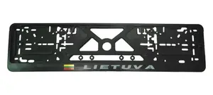 Automašīnas numura zīmes turētājs Lietuva