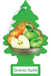 WunderBaum Green Apple Hanging Air Freshener