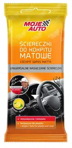 Moje Auto Softi Cockpit Cleaning Wipes Matte, 24 pieces