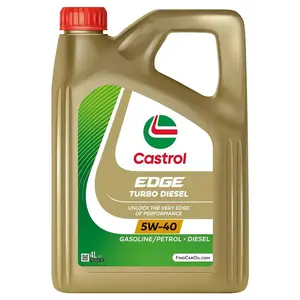 Моторное масло Castrol EDGE Titanium Turbo Diesel 5W-40 4л