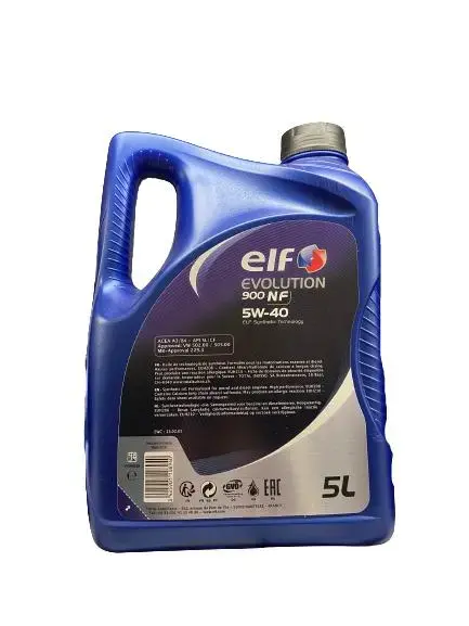 ELF Evolution 900 NF 5W-40 Engine Oil 5L Photo 2