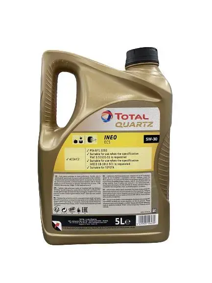 Total Quartz Ineo ECS 5W-30 Motor Oil Photo 2