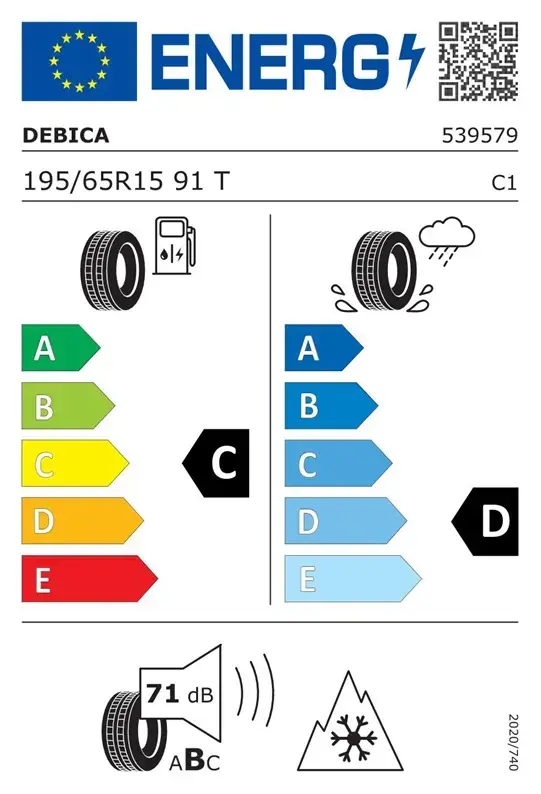 Зимняя шина Debica Frigo 2 195/65 R15 91T Photo 3