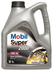Mobil Super 2000 X1 10W-40 Engine Oil 4L