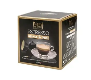 NeroNobile Oro Coffee Capsules for Dolce Gusto, 16 Pieces