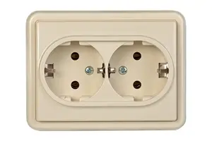 VILMA Double Socket with Earth