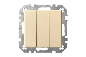 LIREGUS IJ3-16-001-01E/S Triple Switch, Sand
