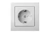 Розетка LIREGUS IKL16-214-01E/B с заземлением Photo 2