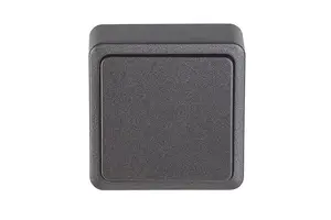 VILMA P110-010V Single Button Switch, Anthracite