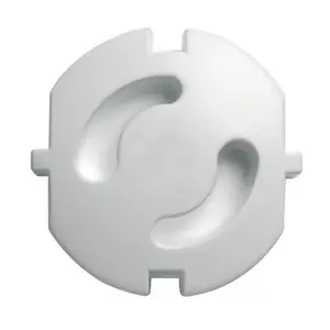 N_L 26734 Child Safety Socket Covers, 5 Pieces, White