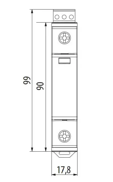 ETI C 275/20 Surge Protection Device Photo 2