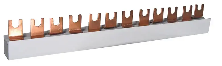 ETI 3-Phase Insulated Busbar 12mm² 1m Photo 2