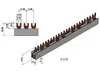 ETI 3-Phase Insulated Busbar 12mm² 1m Photo 3
