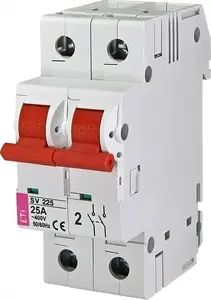 ETI SV 225 25A 2-Pole Cam Switch