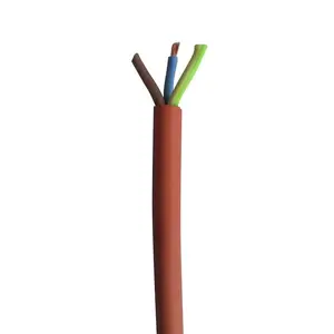 SIHF silikona izolācijas strāvas kabelis 3x1.5mm² 180°C