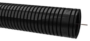 AKS Zielonka RKGSP Installation Pipe, 16mm, Black, 50m