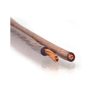 Zamel TLGYP Speaker Cable 2x2.5mm Copper Transparent